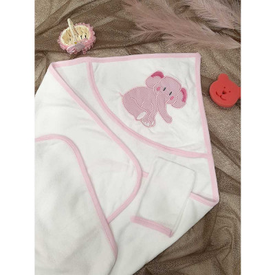 Βρεφική πετσέτα με κουκούλα (105) 